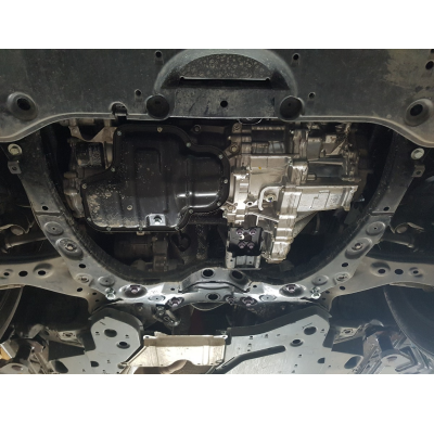 Cubre carter de Acero para Toyota Rav4 Año: 2018 - 2025 Grosor: "2"mm Todas las motorizaciones