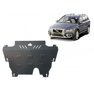 Cubre carter de Acero para el motor y caja de cambios del Volvo XC70 Año: 2007 - 2016 Grosor: "2"mm Todas las motorizaciones