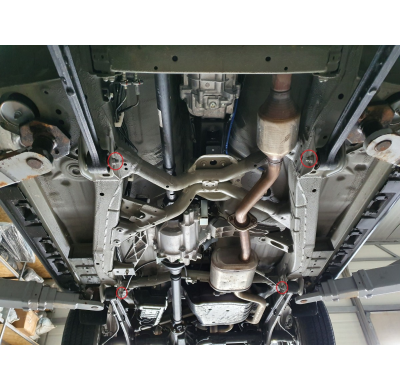 Cubre carter de Acero para caja de transferencia del Suzuki Jimny - modelo de 3 puertas Año: 2018 - 2025 Grosor: "3"mm Todas las