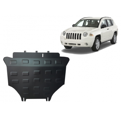 Cubre carter de Acero para Jeep Compass Año: 2006 - 2016 Grosor: "2"mm Todas las motorizaciones