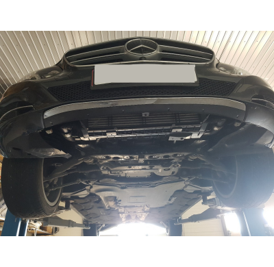 Cubre carter de Acero para Mercedes Clase E W212 - 4x4 Año: 2009 - 2016 Grosor: "2"mm 4x4