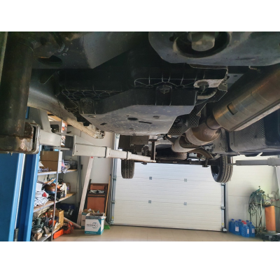 Protector de depósito de Acero AdBlu para Renault Master 3 - Modelo 2 Año: 2016 - 2021 Grosor: "2"mm Todas las motorizaciones