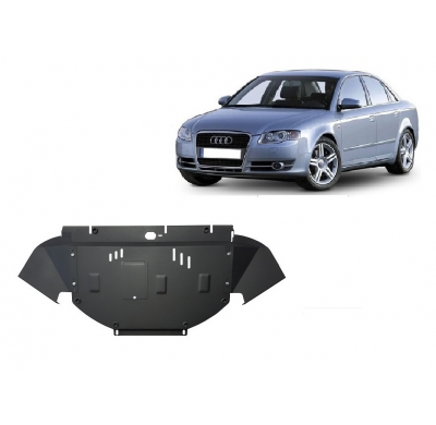 Cubre carter de Acero para Audi A4 B7 All Road Año: 2005 - 2008 Grosor: "2"mm 1.6, 1.8, 2.0, 1.9tdi, 2.0tdi, 3.0tdi