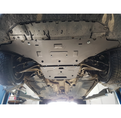 Cubre carter de Acero para Audi A4 B8 All Road, diésel Año: 2008 - 2014 Grosor: "2"mm 2.0TFSI, 2.0Tdi, quatro, 2.7TDI