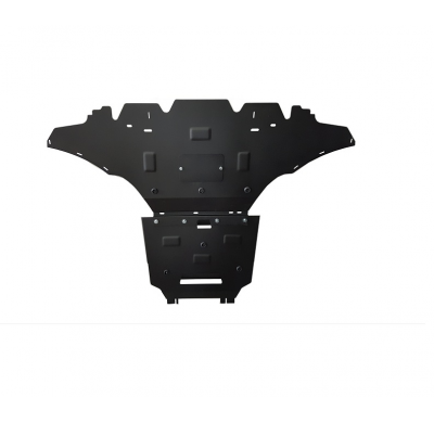 Cubre carter de Acero para Audi A4 B8 All Road, gasolina Año: 2008 - 2014 Grosor: "2"mm Todas las motorizaciones