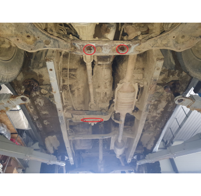 Protector de Acero para caja de cambios del Suzuki X90 Año: 1988 - 1999 Grosor: "3"mm Todas las motorizaciones