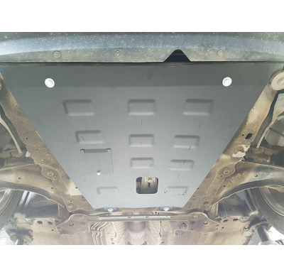 Cubre carter de Acero para Nissan Juke Año: 2010 - 2019 Grosor: "2,5"mm Todas las motorizaciones