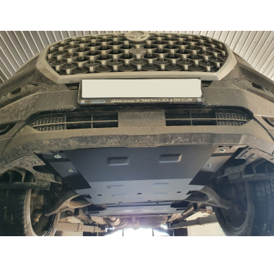 Cubre carter de Acero para SsangYong Rexton Año: 2017 - 2025 Grosor: "2"mm Todas las motorizaciones