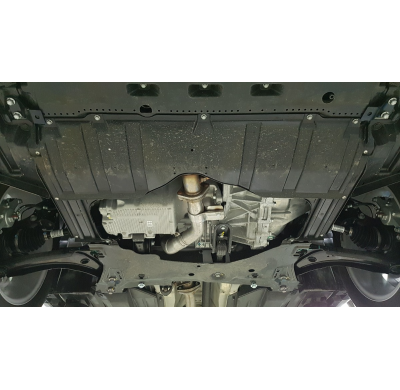 Cubre carter de Acero para Suzuki SX4 Año: 2013 - 2023 Grosor: "2"mm Todas las motorizaciones