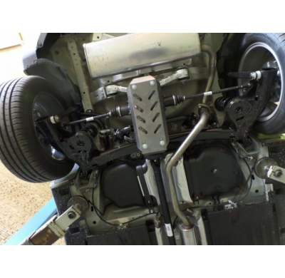 Protector de diferencial de Acero para Suzuki SX4 Año: 2013 - 2025 Grosor: "3"mm TOATE