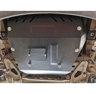 Cubre carter de Acero para el motor y caja de cambios del Mercedes Sprinter Año: 2006 - 2018 Grosor: "3"mm Todas las motorizacio