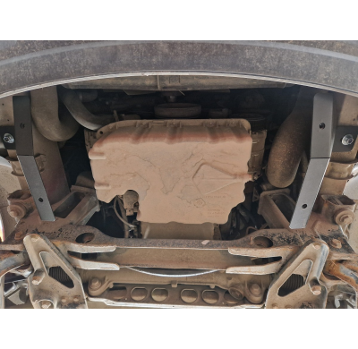 Cubre carter de Acero para el motor y caja de cambios del Mercedes Sprinter Año: 2006 - 2018 Grosor: "3"mm Todas las motorizacio