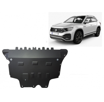 Cubre carter de Acero para VW Tayron Año: 2018 - 2025 Grosor: "2"mm Todas las motorizaciones