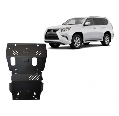 Cubre carter de Acero para Lexus GX460 Año: 2010 - 2025 Grosor: "2.5"mm Todas las motorizaciones
