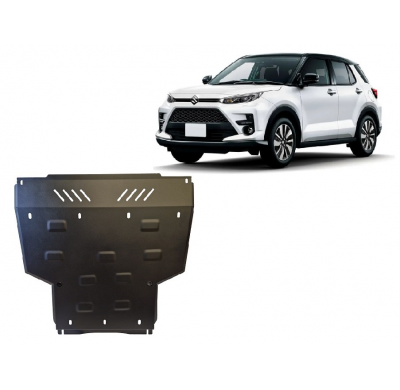 Cubre carter de Acero para Suzuki SX 4 Año: 2023 - 2025 Grosor: ""mm Todas las motorizaciones
