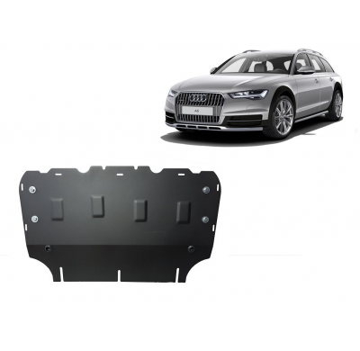 Protector de Acero para caja de cambios del Audi All Road A6 Año: 2011 - 2018 Grosor: "2"mm Todas las motorizaciones