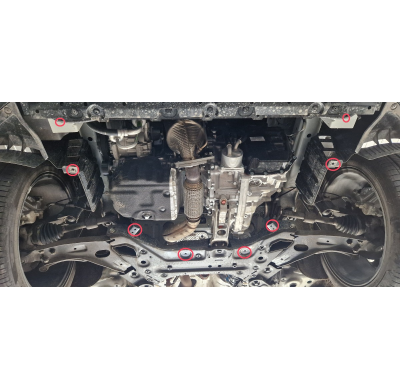 Cubre carter de Acero para Ssangyong Torres Año: 2022 - 2025 Grosor: "2"mm Todas las motorizaciones