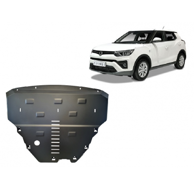 Cubre carter de Acero para SsangYong Tivoli Año: 2023 - 2025 Grosor: "2"mm Todas las motorizaciones