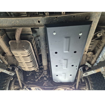 Cubre carter de Acero para el depósito de combustible del Hyundai Terracan Año: 2001 - 2007 Grosor: "2"mm Todas las motorizacion