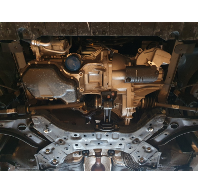 Cubre carter de Acero para Hyundai Elantra 2 Año: 2011 - 2016 Grosor: "2"mm Todas las motorizaciones