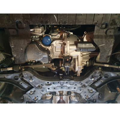 Cubre carter de Acero para Hyundai Elantra 2 Año: 2011 - 2016 Grosor: "2"mm Todas las motorizaciones