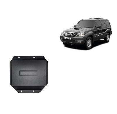 Placa protectora reductora de Acero Hyundai Terracan Año: 2001 - 2007 Grosor: "2"mm Todas las motorizaciones
