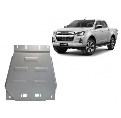 Protector de Acero para caja de cambios del Isuzu D-Max Año: 2019 - 2025 Grosor: "3"mm Todas las motorizaciones