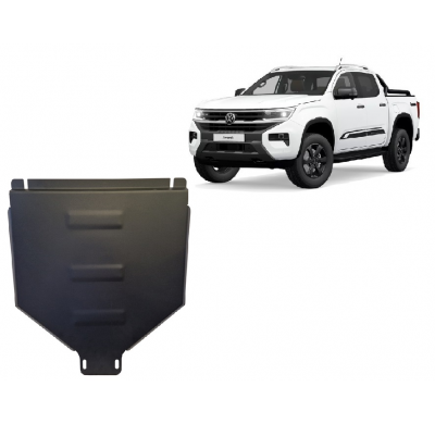 Protector de Acero para caja de cambios automática Volkswagen Amarok 2 Año: 2022 - 2025 Grosor: "3"mm Todas las motorizaciones