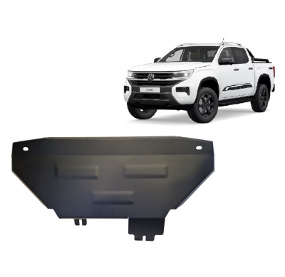 Cubre carter de Acero para radiador para Volkswagen Amarok 2 Año: 2022 - 2025 Grosor: "3"mm Todas las motorizaciones