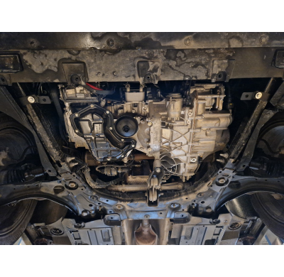 Cubre carter de Acero para Renault Captur Año: 2019 - 2025 Grosor: "2"mm Todas las motorizaciones