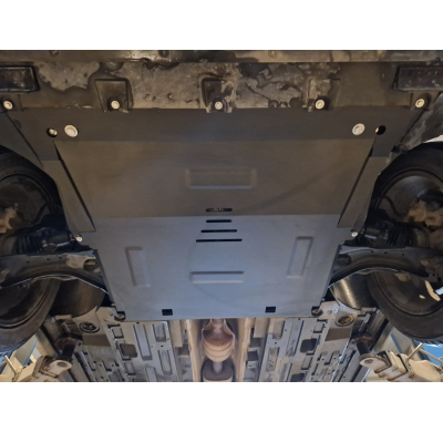 Cubre carter de Acero para Renault Captur Año: 2019 - 2025 Grosor: "2"mm Todas las motorizaciones