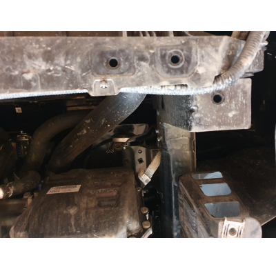 Cubre carter de Acero para SsangYong Korando Año: 2019 - 2025 Grosor: "2"mm Todas las motorizaciones