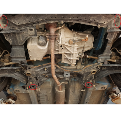 Cubre carter de Acero para Suzuki Celerio Año: 2014 - 2025 Grosor: "2"mm Todas las motorizaciones