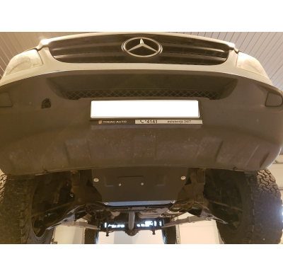 Cubre carter de Acero para Mercedes Sprinter 906 4x4 Año: 2006 - 2018 Grosor: "2.5"mm 4x4