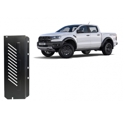 Cubre carter de Acero para filtro de partículas diésel (DPF) para Ford Ranger Raptor Año: 2020 - 2023 Grosor: "2"mm Todas las mo