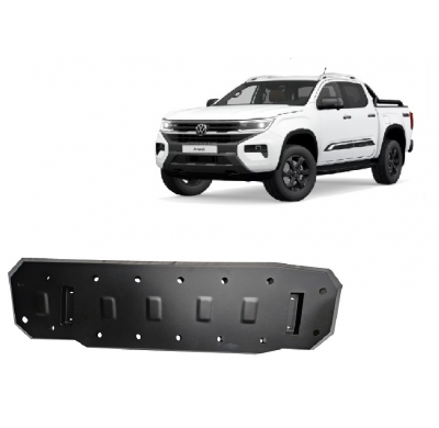 Cubre carter de Acero para el depósito de combustible del Volkswagen Amarok 2 Año: 2022 - 2025 Grosor: "2"mm Todas las motorizac