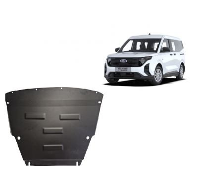 Cubre carter de Acero para Ford Tourneo Courier Año: 2023 - 2025 Grosor: "2"mm Todas las motorizaciones