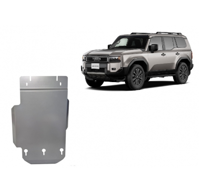 Protector de Aluminio para caja de cambios del Toyota Land Cruiser 250 Año: 2024 - 2025 Grosor: "4"mm Toate