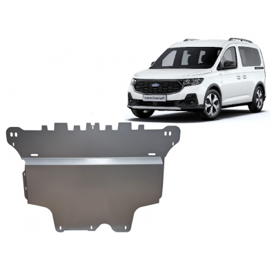 Cubre carter de Aluminio para Ford Tourneo Connect Año: 2021 - 2025 Grosor: "3"mm Todas las motorizaciones