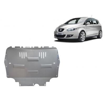 Cubre carter de Aluminio para Seat Altea Año: 2004 - 2015 Grosor: "3"mm Todas las motorizaciones