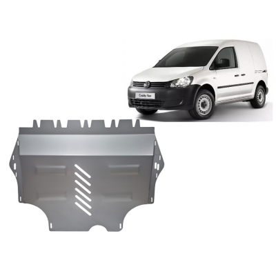 Cubre carter de Aluminio para VW Caddy - Webasto Año: 2011 - 2020 Grosor: "3"mm Todas las motorizaciones