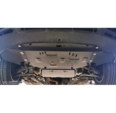 Cubre carter de Acero para Audi A4 B6 - paquete promocional Año: 2000 - 2005 Grosor: "2"mm Gasolina manual