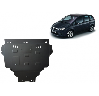 Cubre carter de Acero para Ford C-Max Año: 2004 - 2010 Grosor: "2"mm Todas las motorizaciones