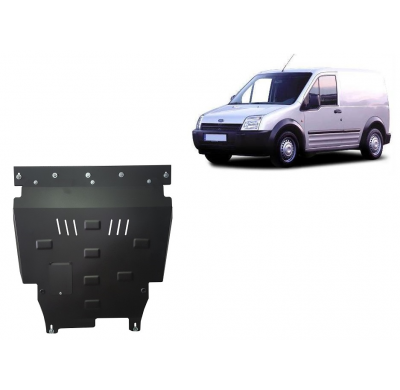 Cubre carter de Acero para Ford Transit Connect Año: 2002 - 2012 Grosor: "2"mm Todas las motorizaciones