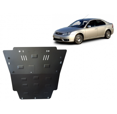 Cubre carter de Acero para Ford Mondeo 3 Año: 2000 - 2006 Grosor: "2"mm Todas las motorizaciones