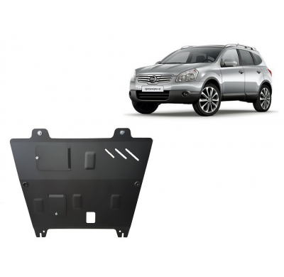 Cubre carter de Acero para Nissan Qashqai J10 Año: 2006 - 2013 Grosor: "2"mm 1.6, 2.0
