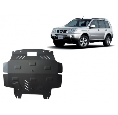 Cubre carter de Acero para Nissan X-Trail T30 Año: 2001 - 2007 Grosor: "2.5"mm Todas las motorizaciones