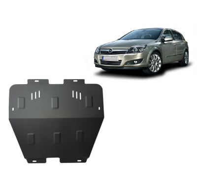 Cubre carter de Acero para Opel Astra H Año: 2004 - 2010 Grosor: "2"mm 1.4-2.0