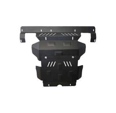 Cubre carter de Acero para el motor y el radiador del Toyota Hilux Revo Año: 2016 - 2025 Grosor: "3"mm Todas las motorizaciones