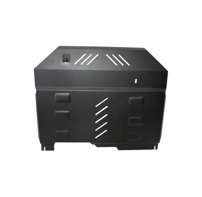 Cubre carter de Acero para Chevrolet Captiva Año: 2006 - 2010 Grosor: "2.5"mm Todas las motorizaciones